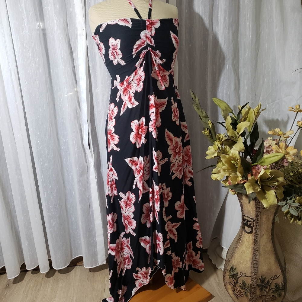 SEA Sky size medium high low dress